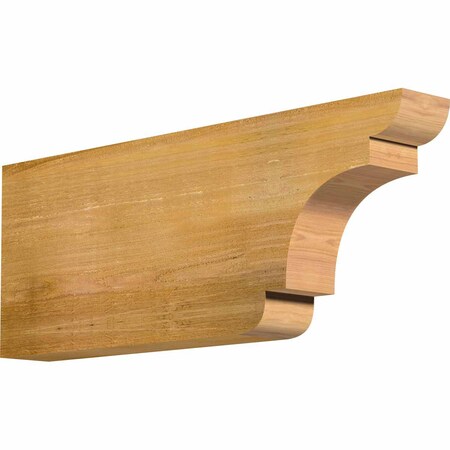 Ekena Millwork New Brighton Rough Sawn Rafter Tail, Western Red Cedar, 4"W x 12"H x 32"L RFT04X12X32NEB00RWR